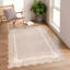 Tapis festonné lavable à nœuds pour chambre de bébé et couloir-871124662-871164647