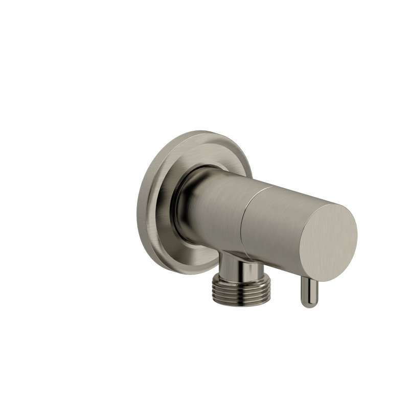 Douchette Riobel avec contrôle de volume intégré, Nickel brossé