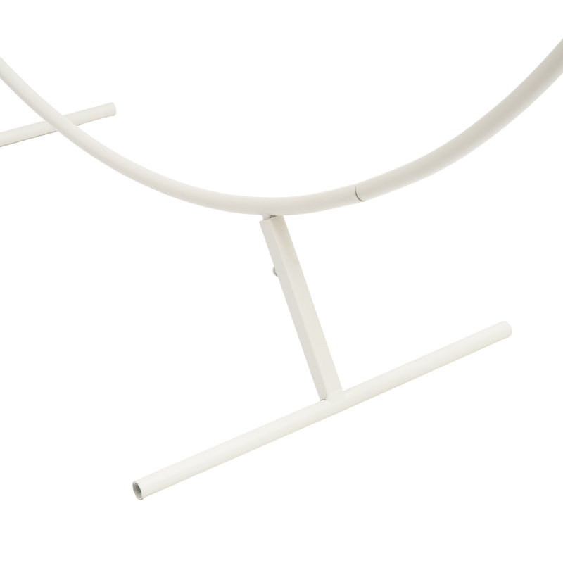 Round Arch Frame, 200cm H x 50cm W x 3cm D, White