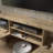Desmone Modern Floating TV Stand Up to 80" TVs, Wall-Mounted Media Console with Storage, Oak Brown Wood Finish-71337675-111925897