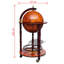Solid Wood Floor Globe