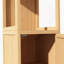 Armoire de rangement multifonctionnelle en bambou pour salle de bain