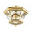 Mcquaig Glass Semi Flush Mount-22508814