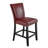 Upholstered Counter Stool with Solid Wood Frame-474058212