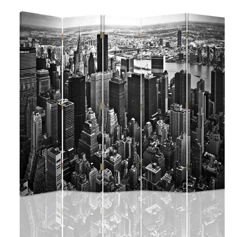 Abbaigh 180cm W Folding Room Divider, 5