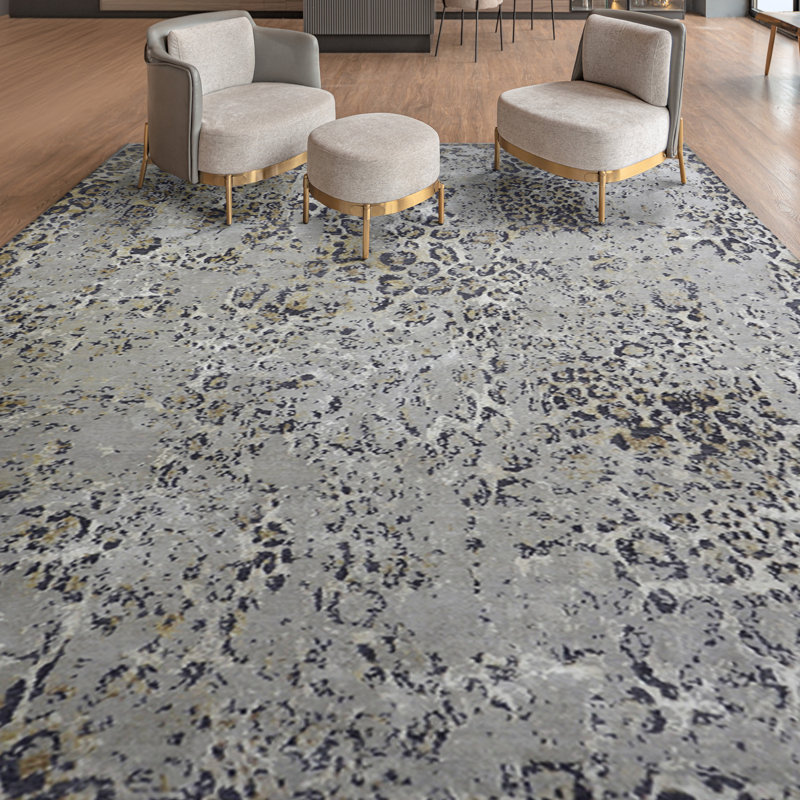 Animal Print Area Rug, Rectangle 8' x 10'