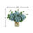 Hydrangeas Arranged in Glass Vase with Shells-1958215746