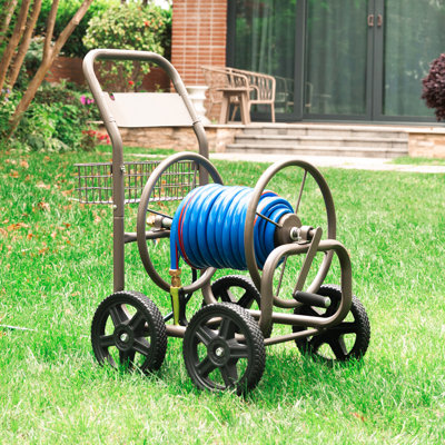 Steel Cart Hose Reel