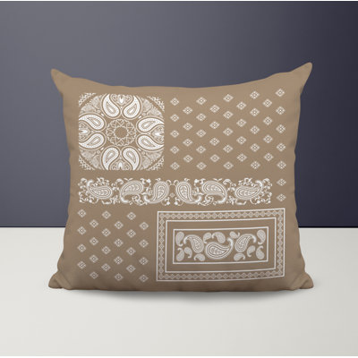 Outdoor Reversible Throw Pillow