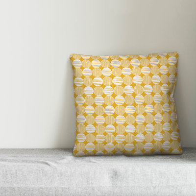 Geometric Reversible Throw Pillow