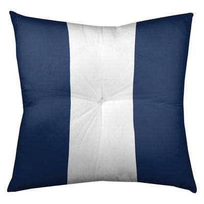 Striped Reversible Throw Pillow