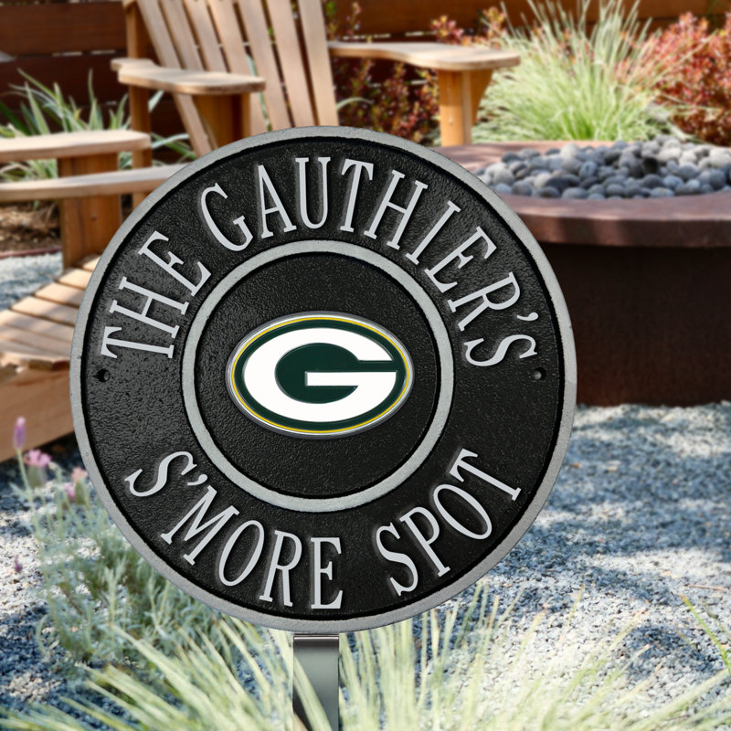 Plaque logo personnalisée Green Bay Packers, Packers de Green Bay, Oui