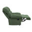 Fauteuil inclinable manuel moderne à bascule, avec revêtement en tissu nubby pour le salon-132684178
