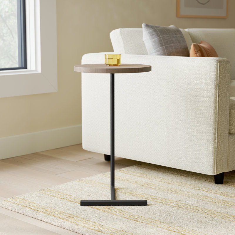 Sofitel Solid Wood Top End Table