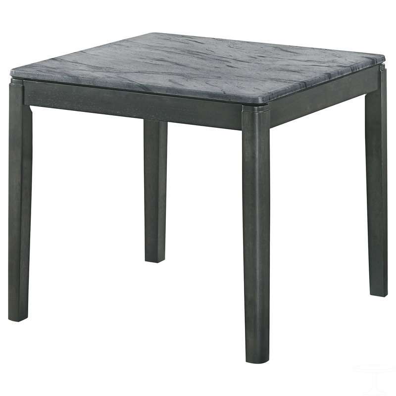 Faux Marble Side End Table