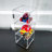 FixtureDisplays 6" x 6" x 16" Rotating Mini Acrylic Tower Showcase Display