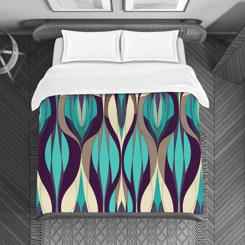 Housse de couette Funky Bedding, Housse de couette pour très grand lit
