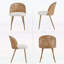 Ensemble de chaises d'appoint à deux places, style bohémien moderne
