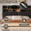 Caida Upholstered Storage Bed-1432860353