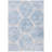 Jessa Ikat Gray/Blue Area Rug-33077964