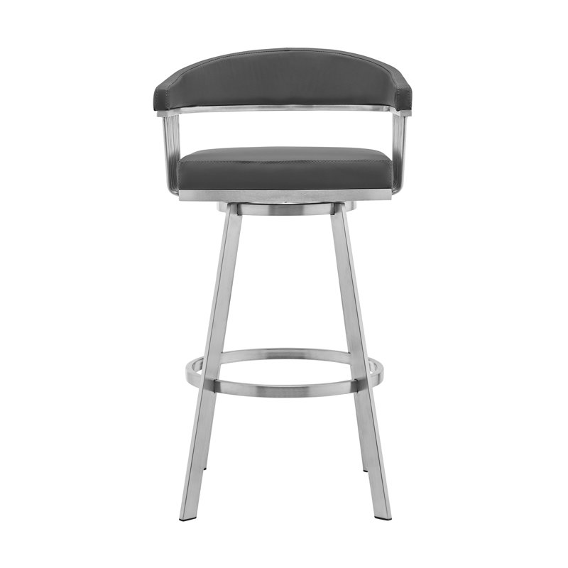 Tabouret de bar pivotant en similicuir Mod, Tabouret de bar (siège d'une hauteur de 29 po)