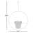 Steger Metal Hanging Planter-893748395