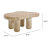 Cloud Coffee Table With 4 Legs, Modern Coffee Table For Living Room/Bedroom/Guest Room-565478849