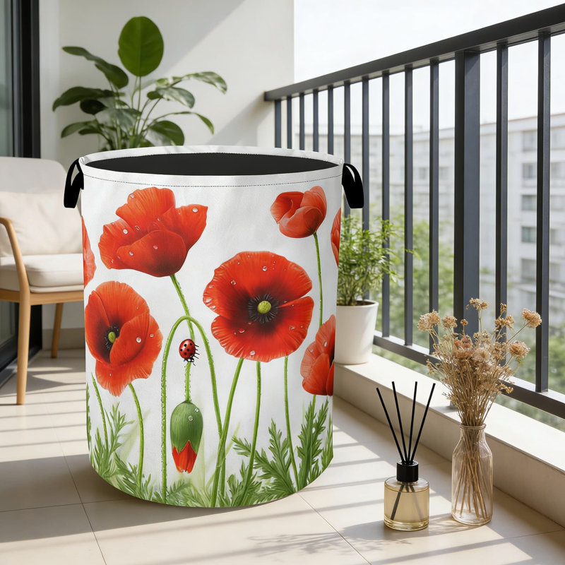 Heavy Duty Laundry Basket With Foldable Design - 60L Large Capacity Water Resistant Hamper For Laundry Room, Dorm, And Home Organization