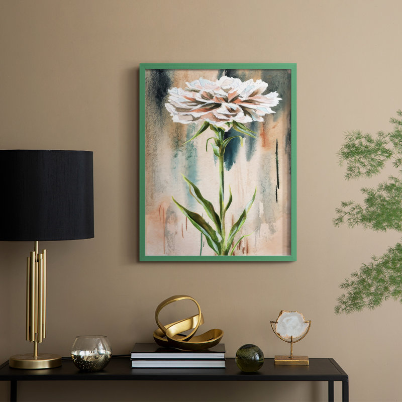 «Emerald Dream II», H 21 po x l 17 po, Vert