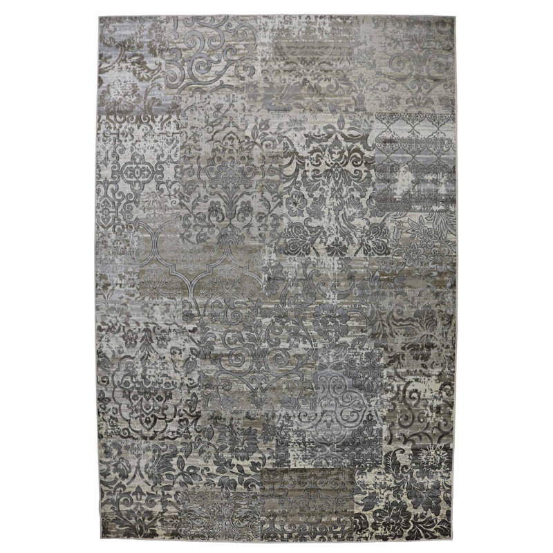 Baylor Abstract Area Rug, Rectangle 200 x 290cm