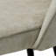 Cliff Upholstered Stool with Metal Frame-1029637396