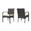 [Ensemble de 2] Chaise de patio en osier PE-1889014