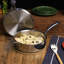 Buckingham Elite Tri-Ply 18/8 Stainless Steel Saute Pan with Helper Handle 24 cm , 2.9 Litres