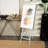 Metal Tall Adjustable Tier Display White Easel with Chain Support-83804155