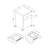 File Cabinet, Rolling Mobile, Storage Drawers, Printer Stand, Office, Work, Glossy White Laminate, Contemporary, Modern