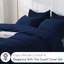 Edyson Microfiber Solid Colour Duvet Cover Set with Pillowcases-546006578-546006584