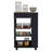 Blosson Kitchen Cart,  One Drawer, Two Open Shelves, Four Casters-2109679245