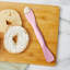Tovolo, spatule et étaloir en silicone double embout, sorbet rose-126259372-126259374