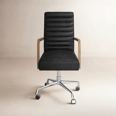 Murfee Genuine Leather Executive Chair