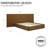 Ellison Fluted Solid Wood 4 Piece Bedroom Set - Queen Extended-556144057-556144058