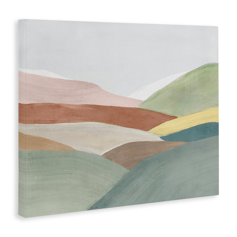 Toile subtile Rolling Hills, design par Ian C., H 30 po x l 40 po