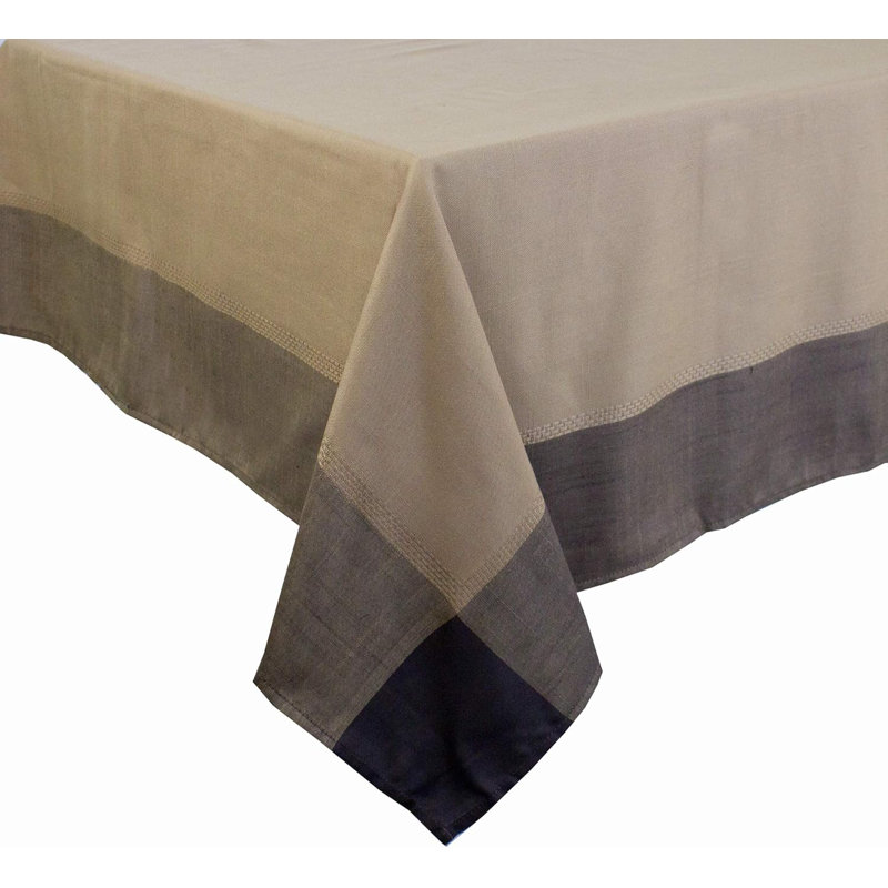 Nappe Contemporary, L 55 po x l 79 po, Brun