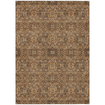 Machine Washable Indoor/Outdoor Chantille ACN2705 Global Rug