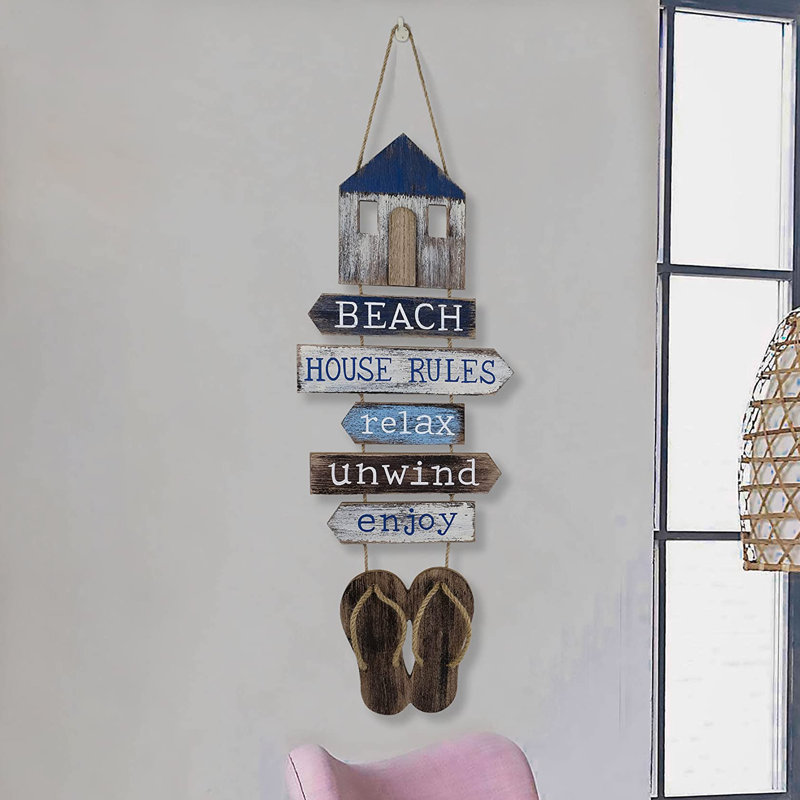Décorations de plage côtière