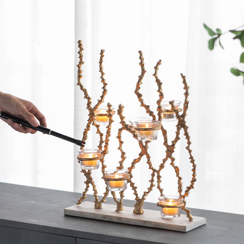 18'' H Tabletop Tealight Holder