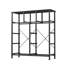Commode 9 tiroirs en tissu avec plateau en bois Hurd-1596043835