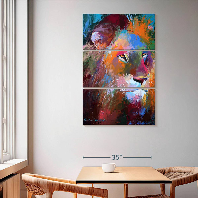 Brampt Lion, 50" H x 32" W