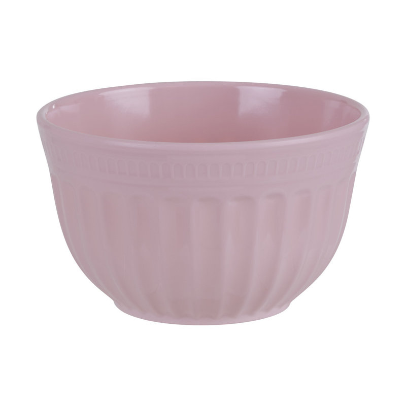 Extra Large Melamine Mixing Bowl, Pink, 24 Cm