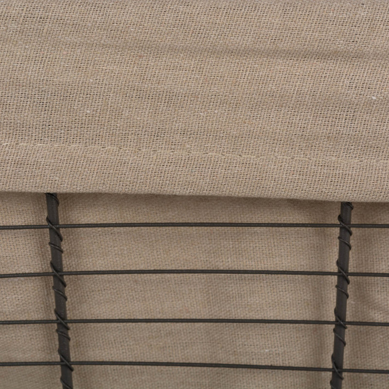Panier en tissu Colgate, Taupe rétro