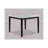 1Pc Transitional Counter-Height Dining Table(Only Table)